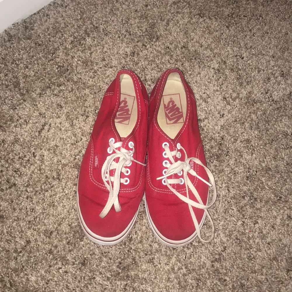 Red vans!!!